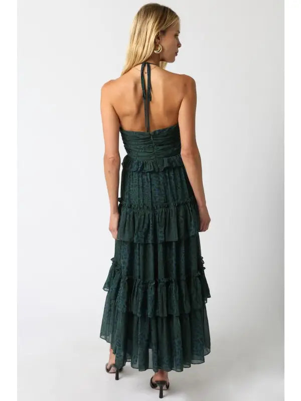 Kayden Ruffle Maxi Dress