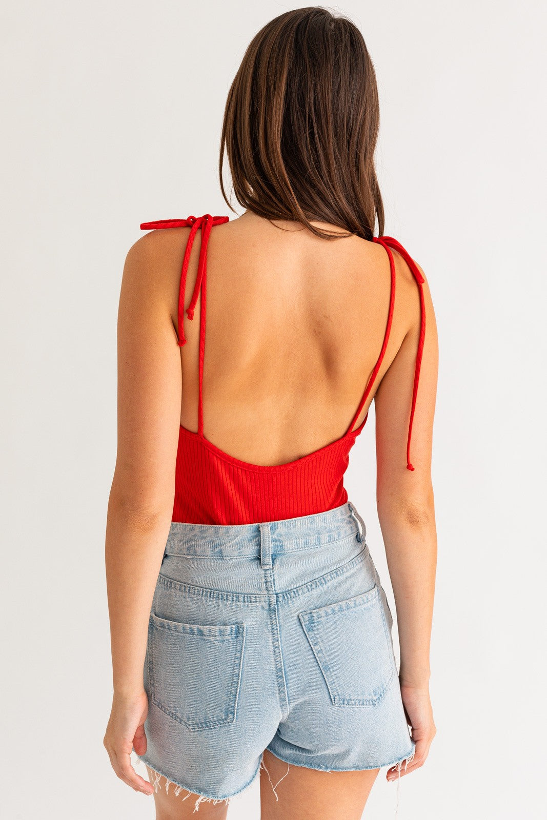 Cut Ties Low Back Bodysuit