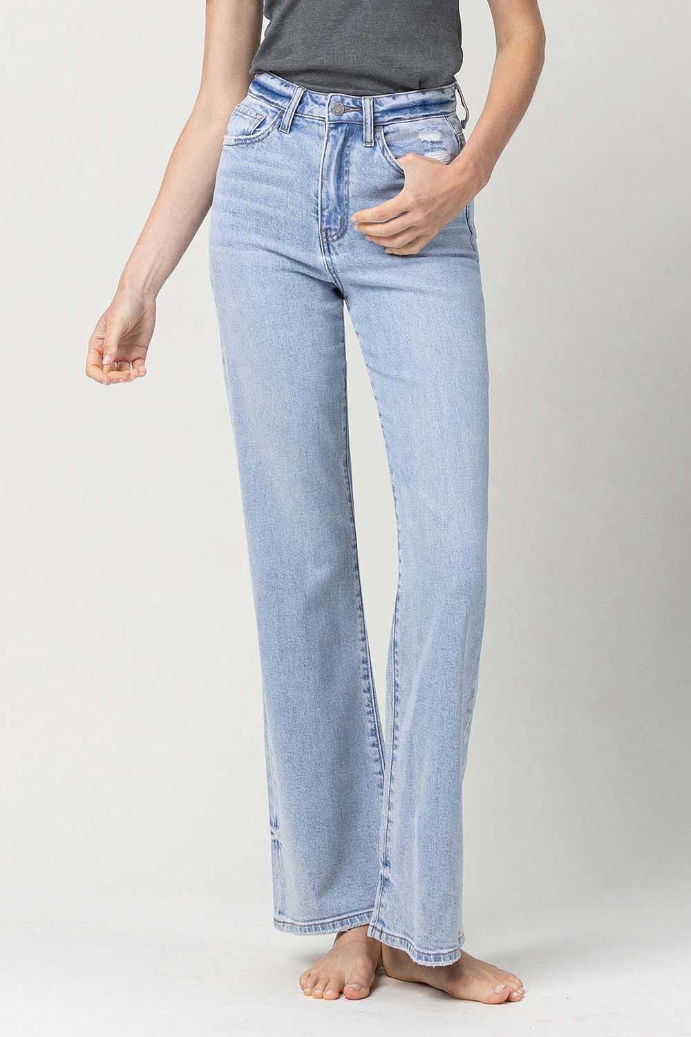 Leslie 90's Vintage Flare Jeans