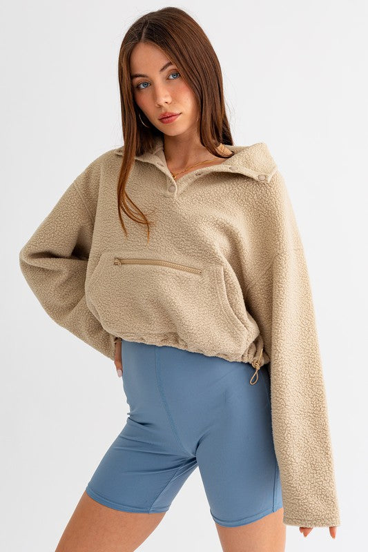 Cozy Cropped Sweater