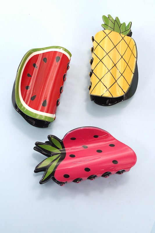 Fruit Hair Clips