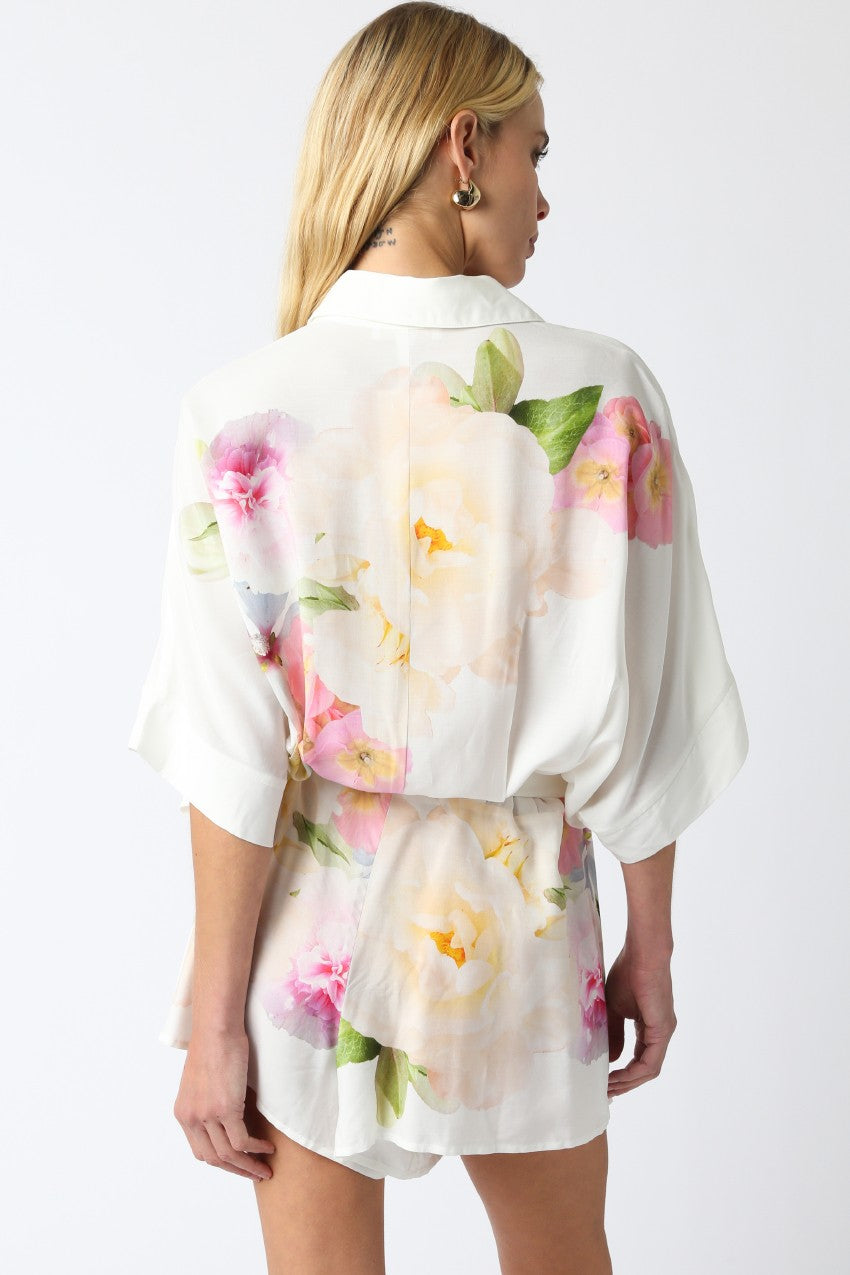 Vivian Floral Romper