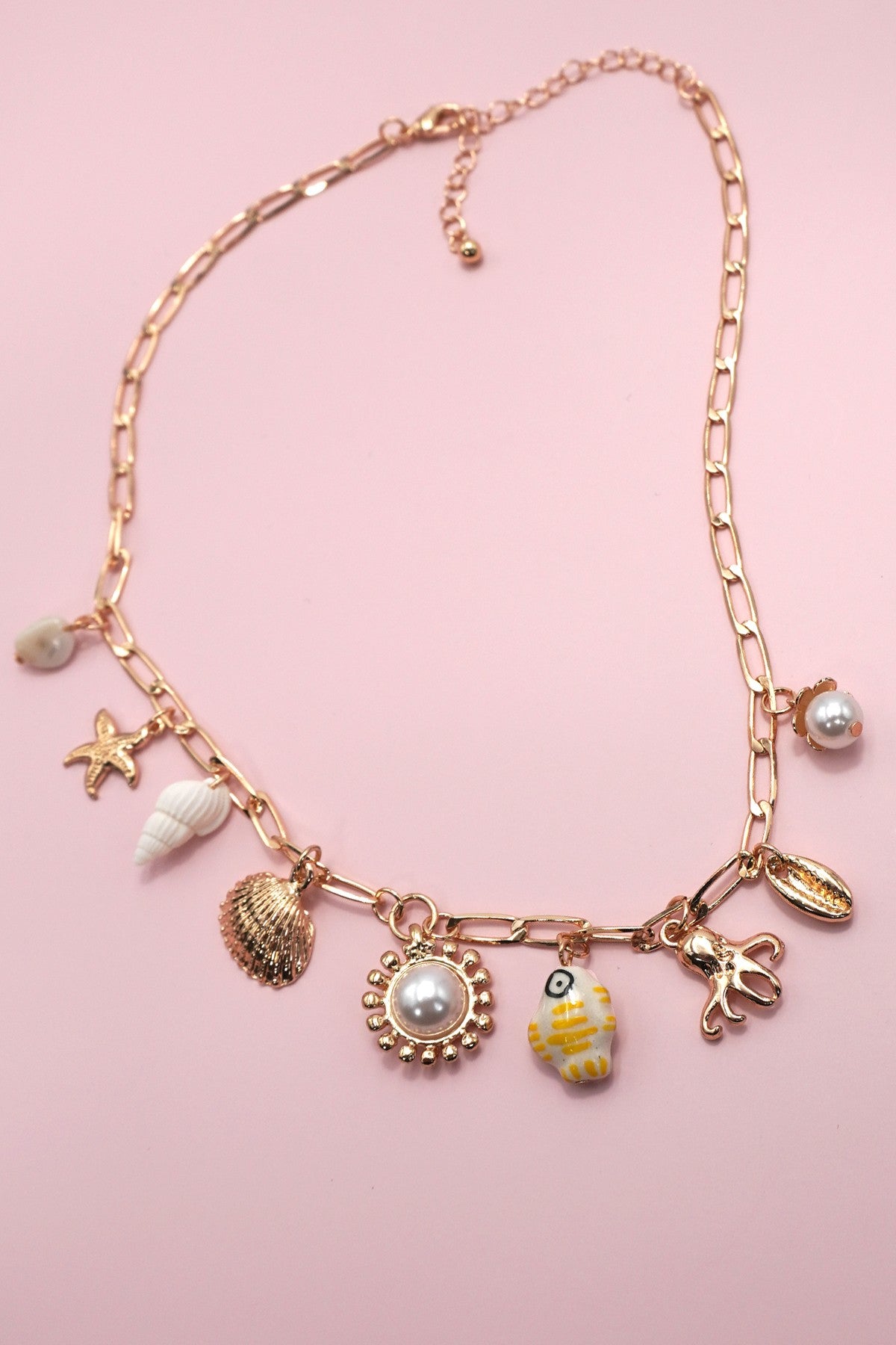 Fishermen Charm Necklace