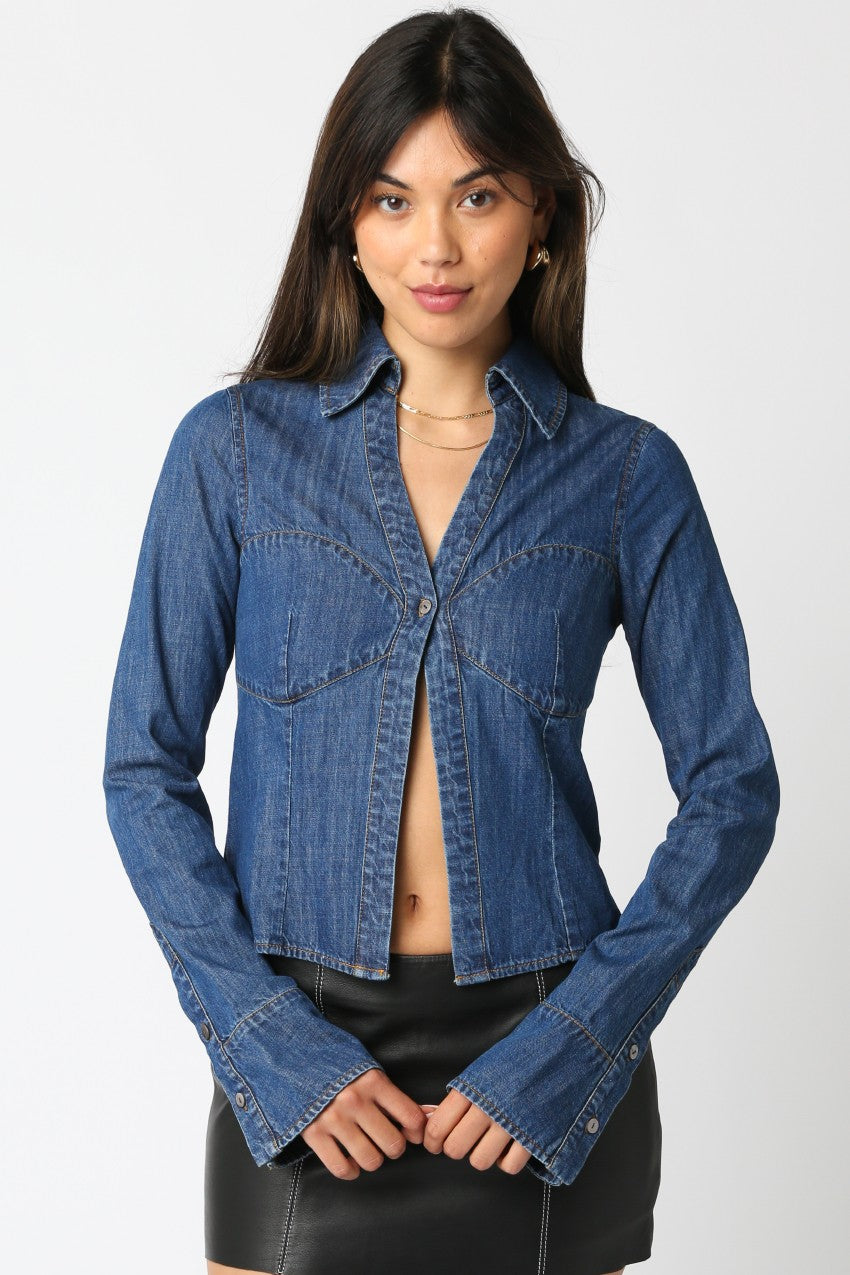 Ellen Denim Shirt