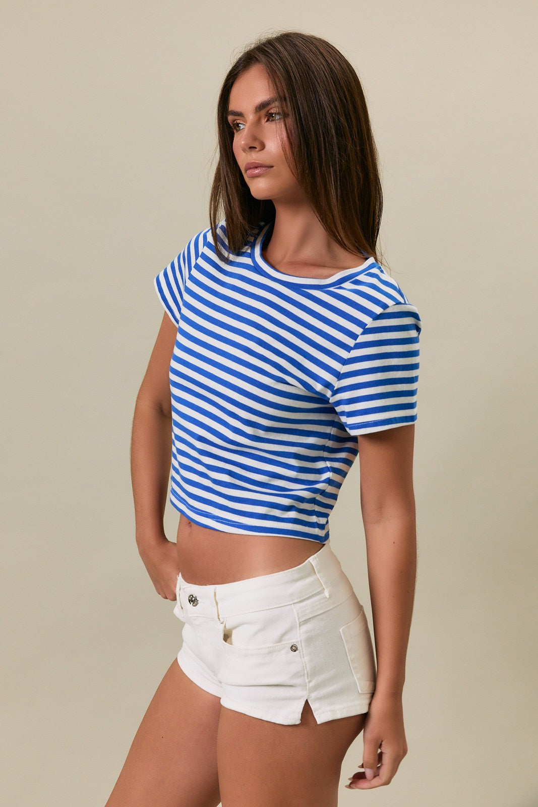 Sail Away Striped Tee