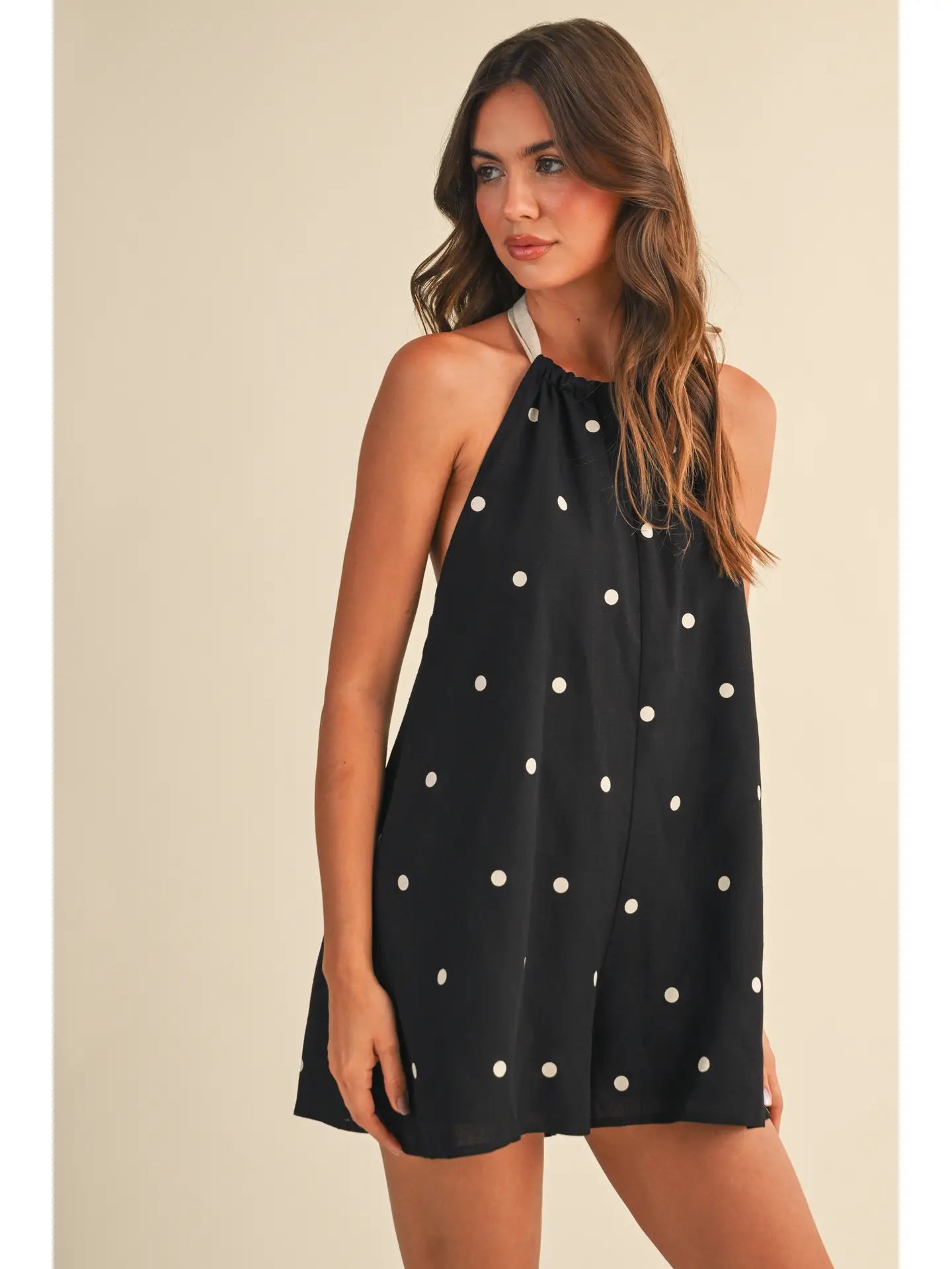 Lexie Polka Dot Romper