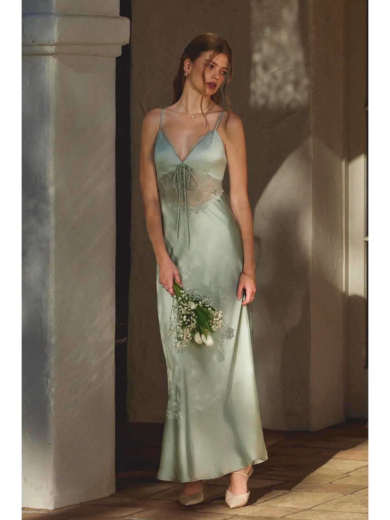 Jolene Satin Maxi