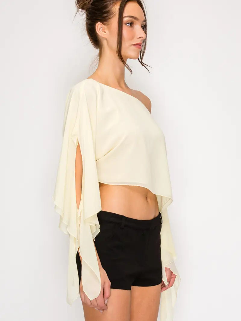 Sunshine drape top