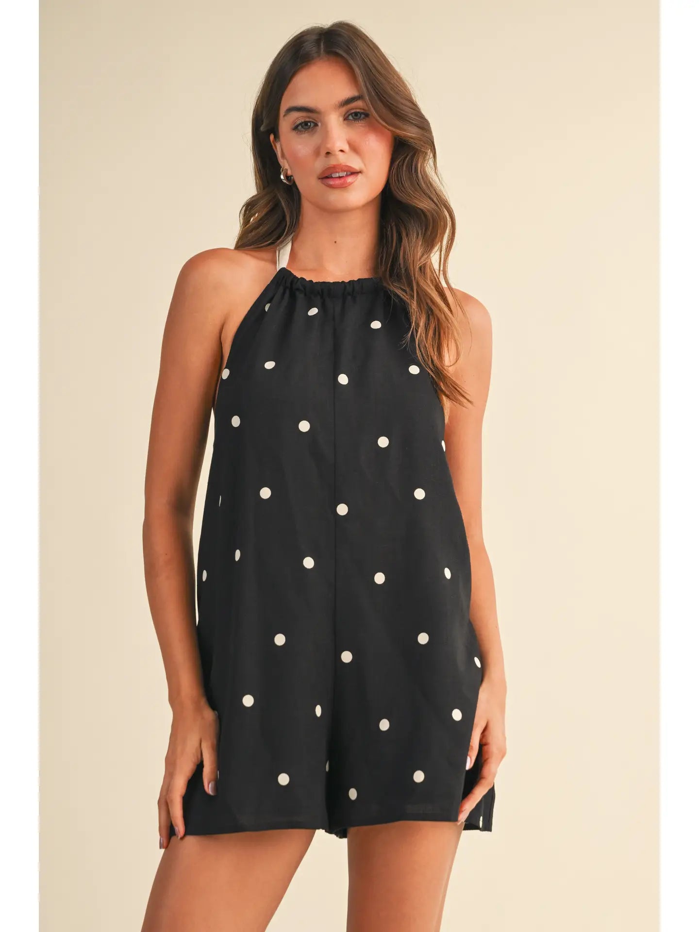 Lexie Polka Dot Romper