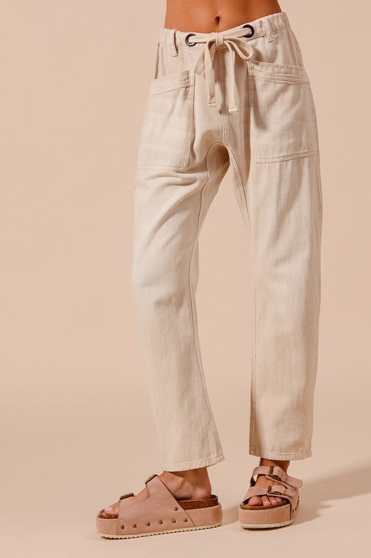 Slim Barrel Pants