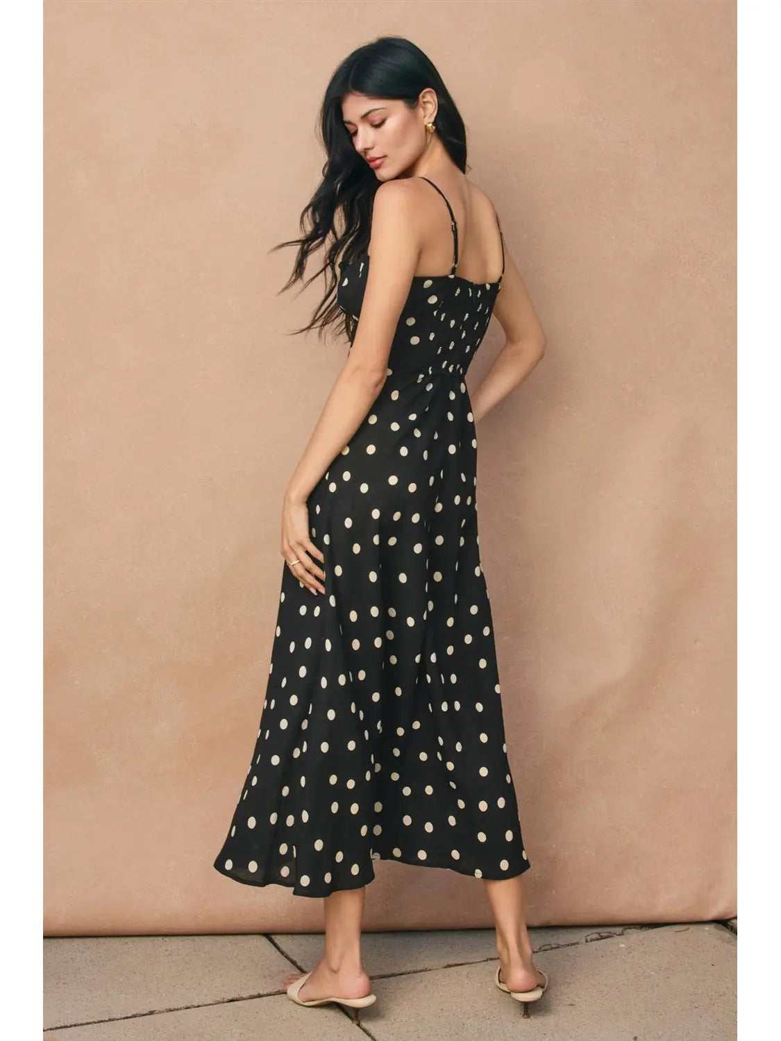 Harlow Polka Dot Midi