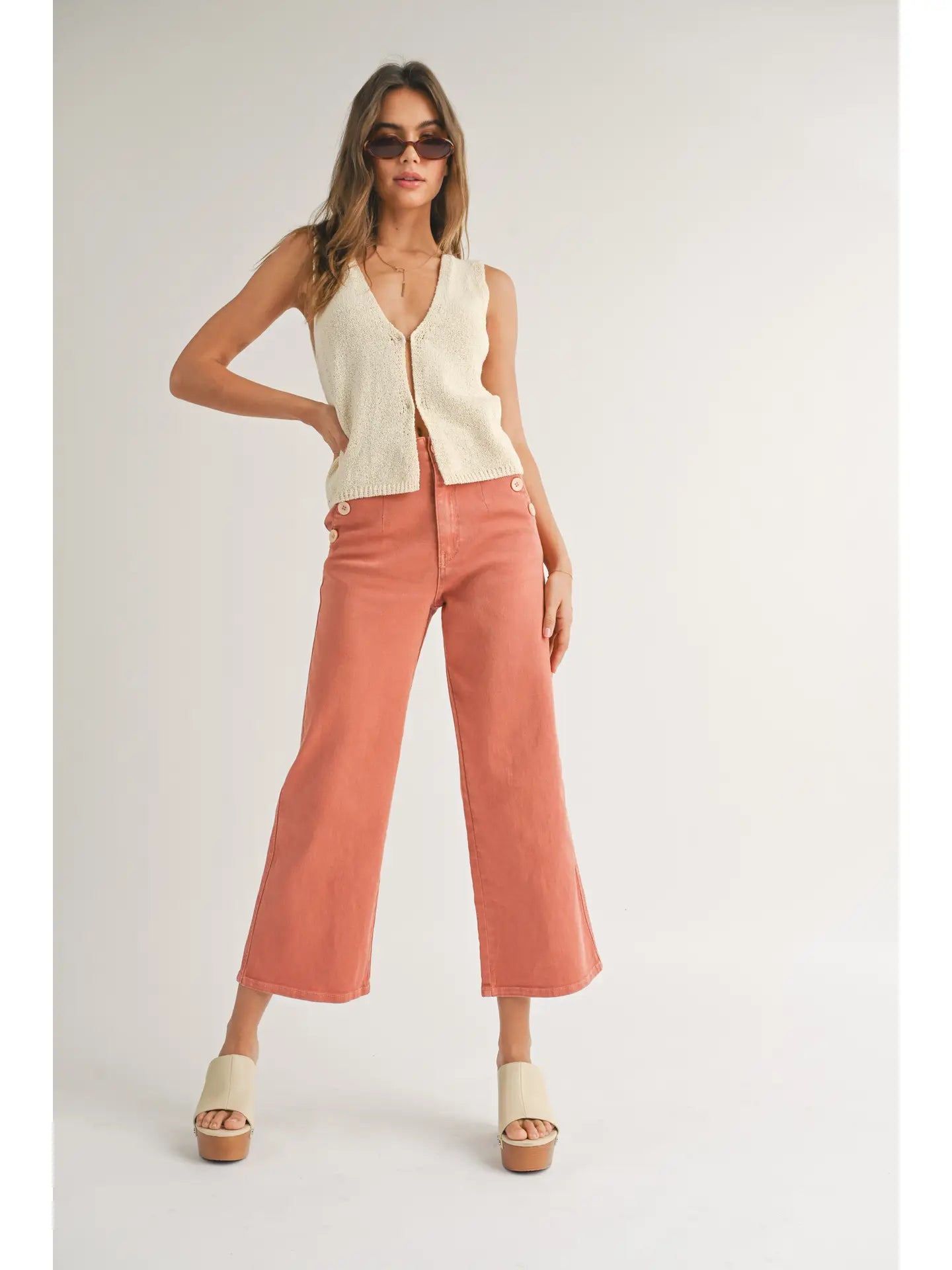 Brooklyn Hook & Eye Knit Top