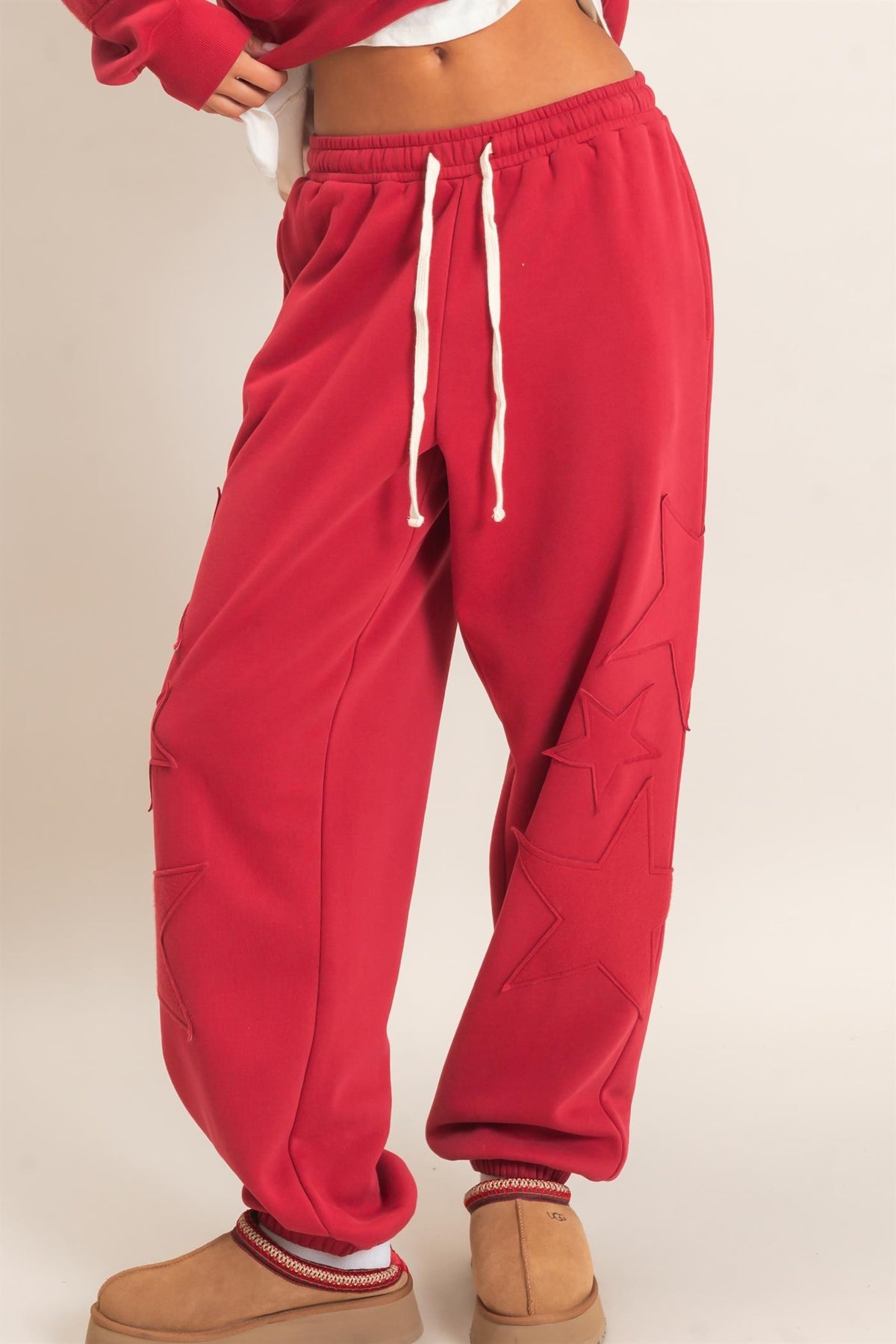 Star Patch Jogger Pants