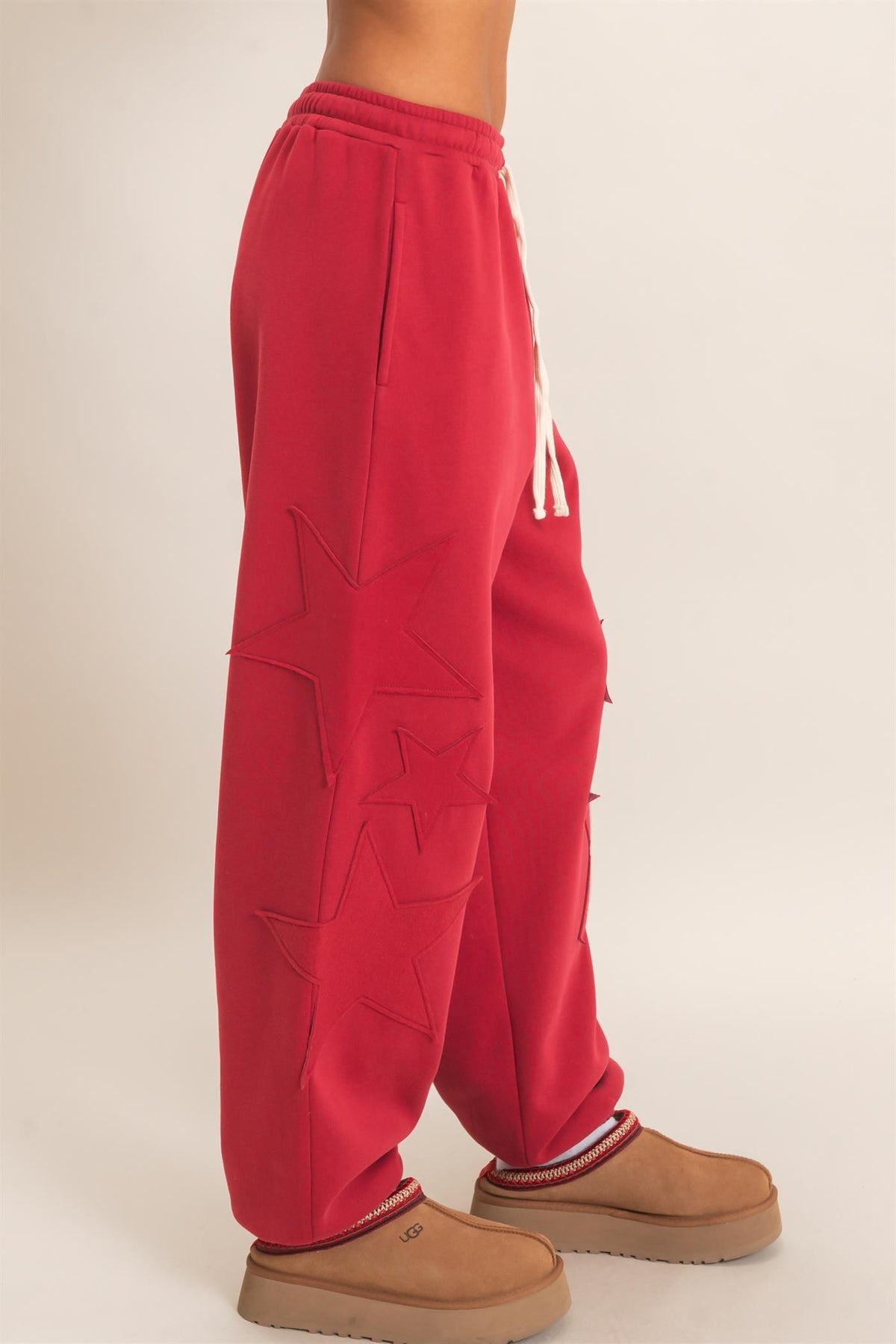 Star Patch Jogger Pants
