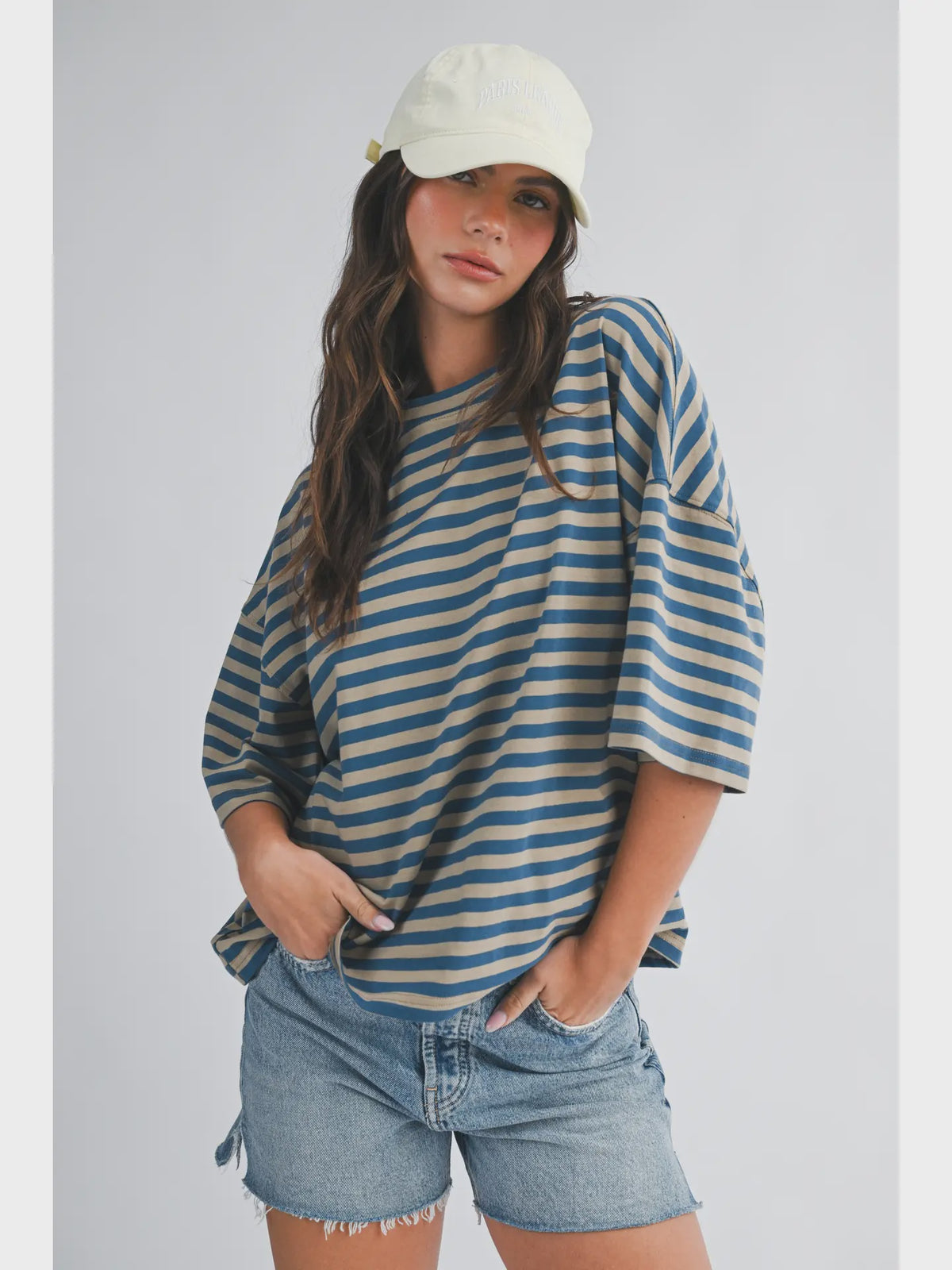Striped Boyfriend Tee