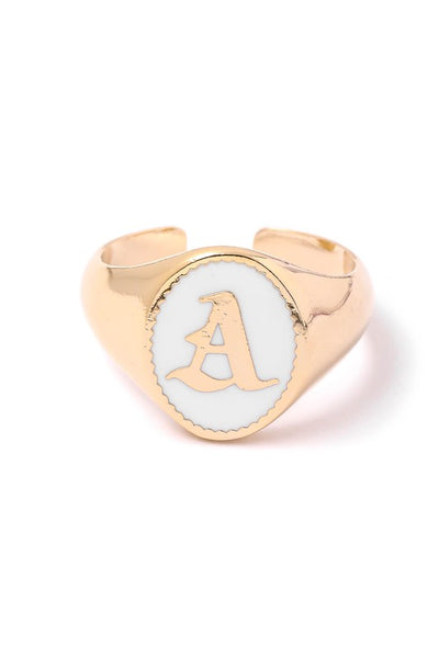 Anastasia hot sale monogram ring