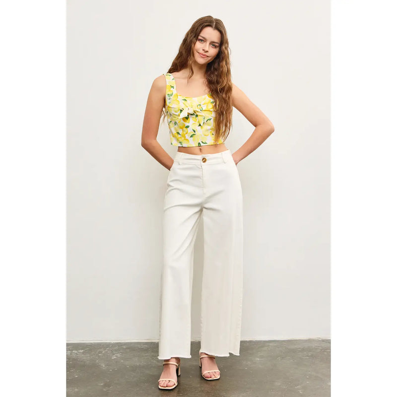 Sno White High Waist Pants