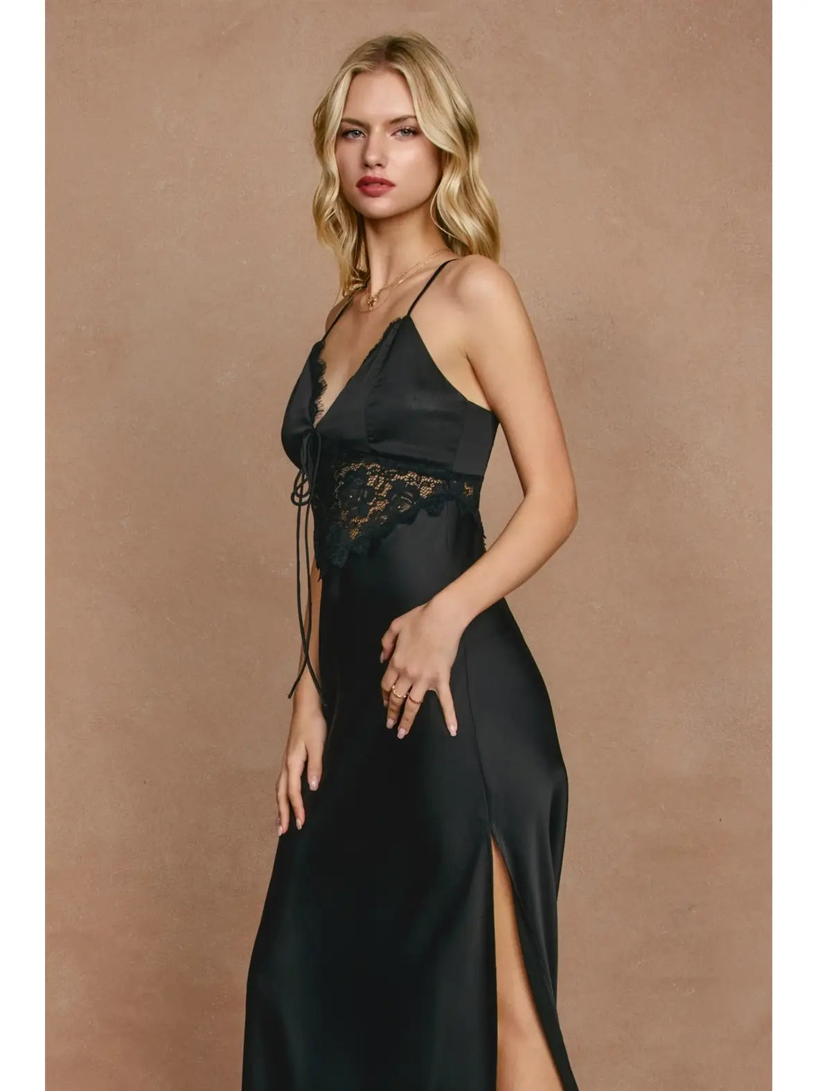 Jolene Satin Maxi