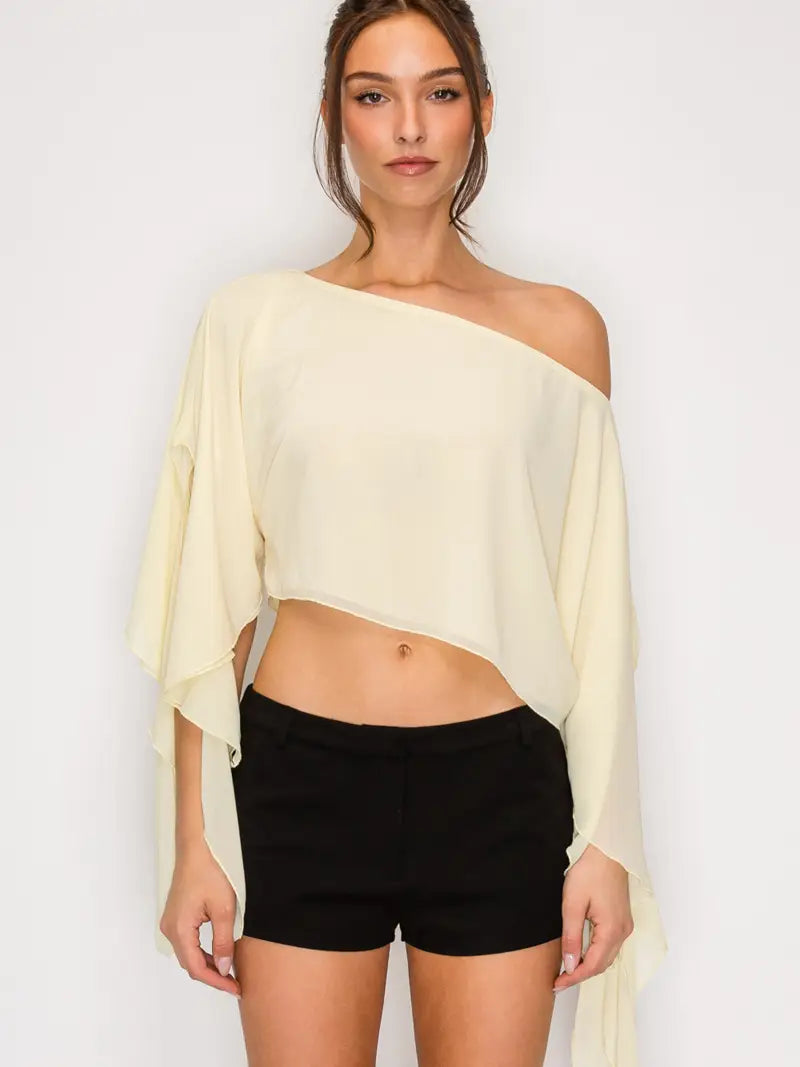 Sunshine drape top