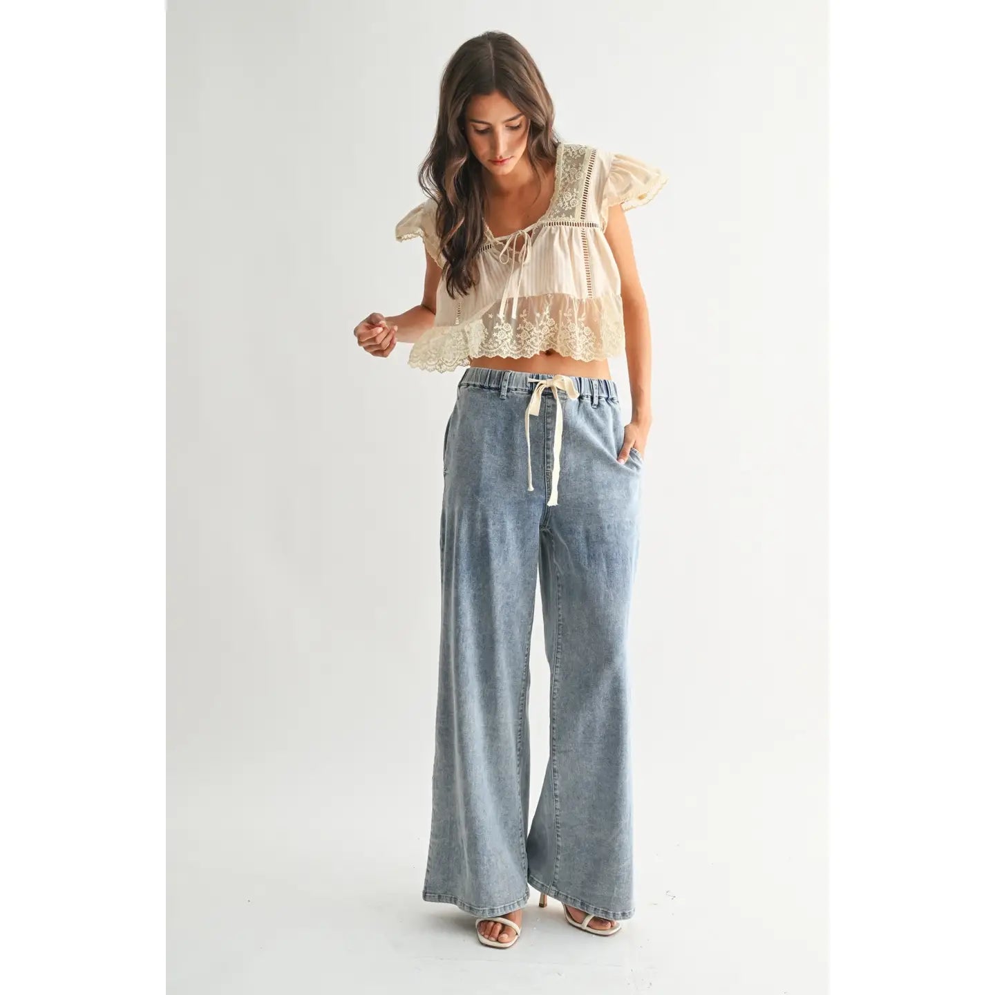 Pretty Little Thing Lace Blouse