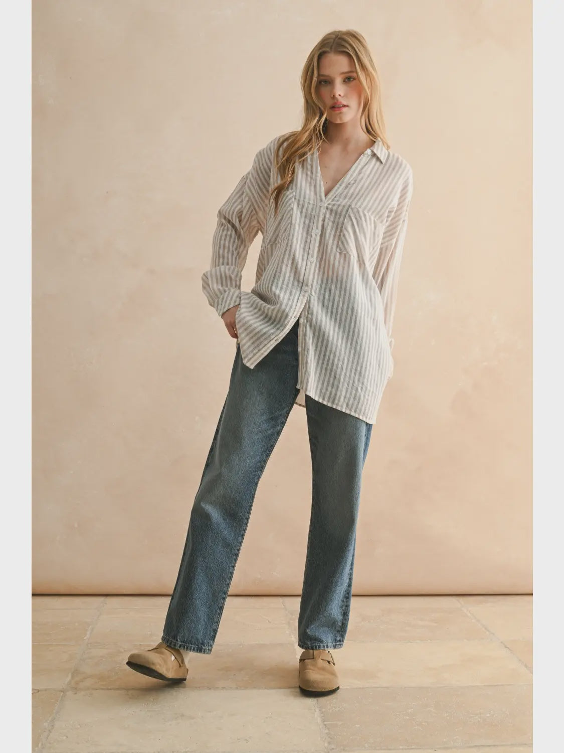 Sunday Stroll Button Down