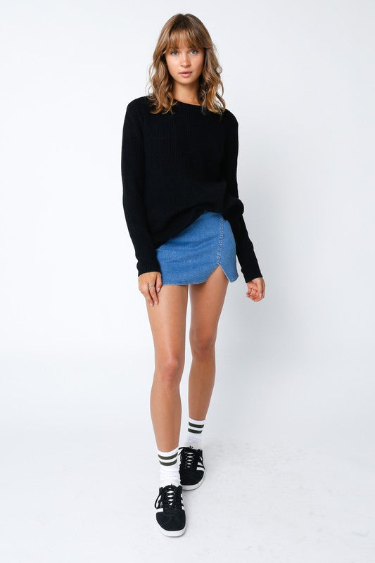 Basic Long Sweater