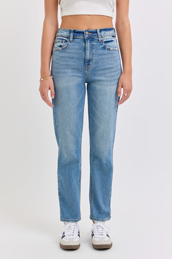 Cello Asymetric Pocket Straight Jeans