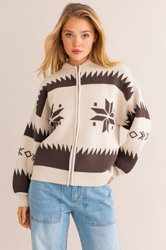 Arizona Zip-Up Sweater