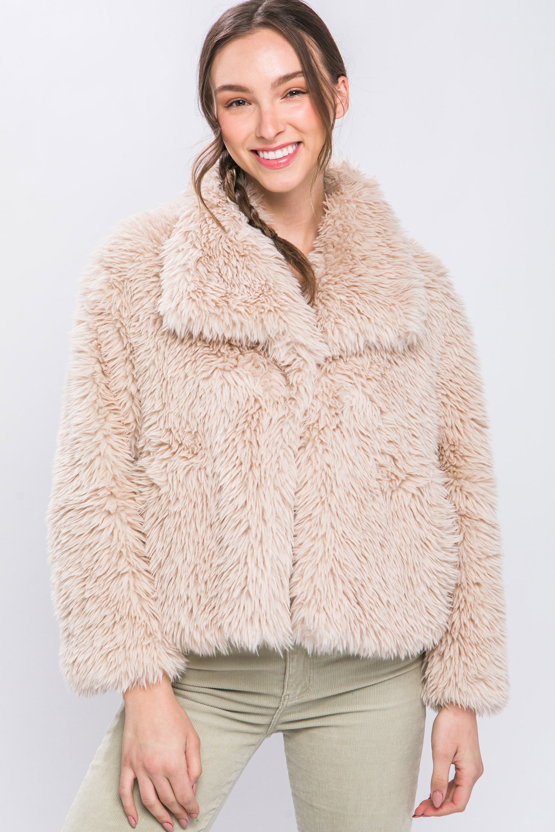 Snowed In Fur Coat
