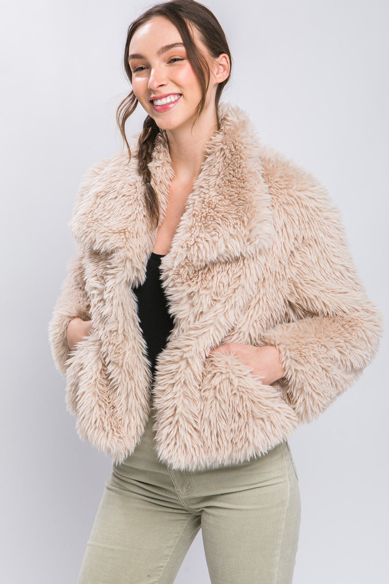 Snowed In Fur Coat