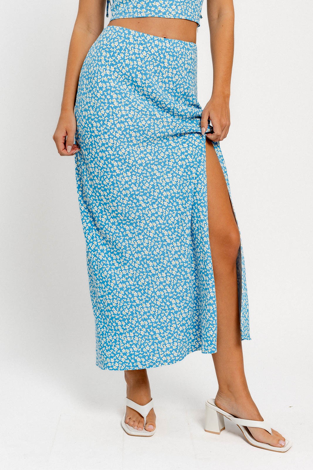 Cielle Floral Maxi Skirt