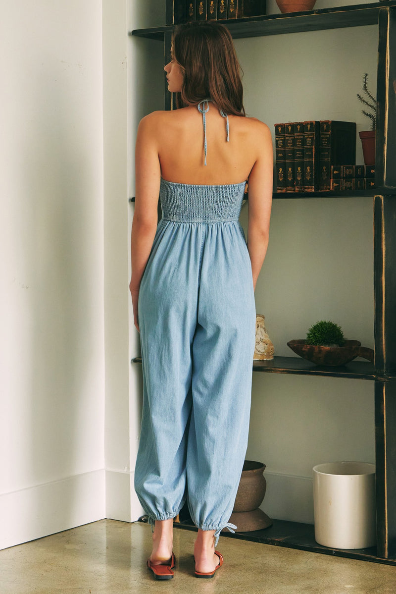 Halter Neck Jumpsuit