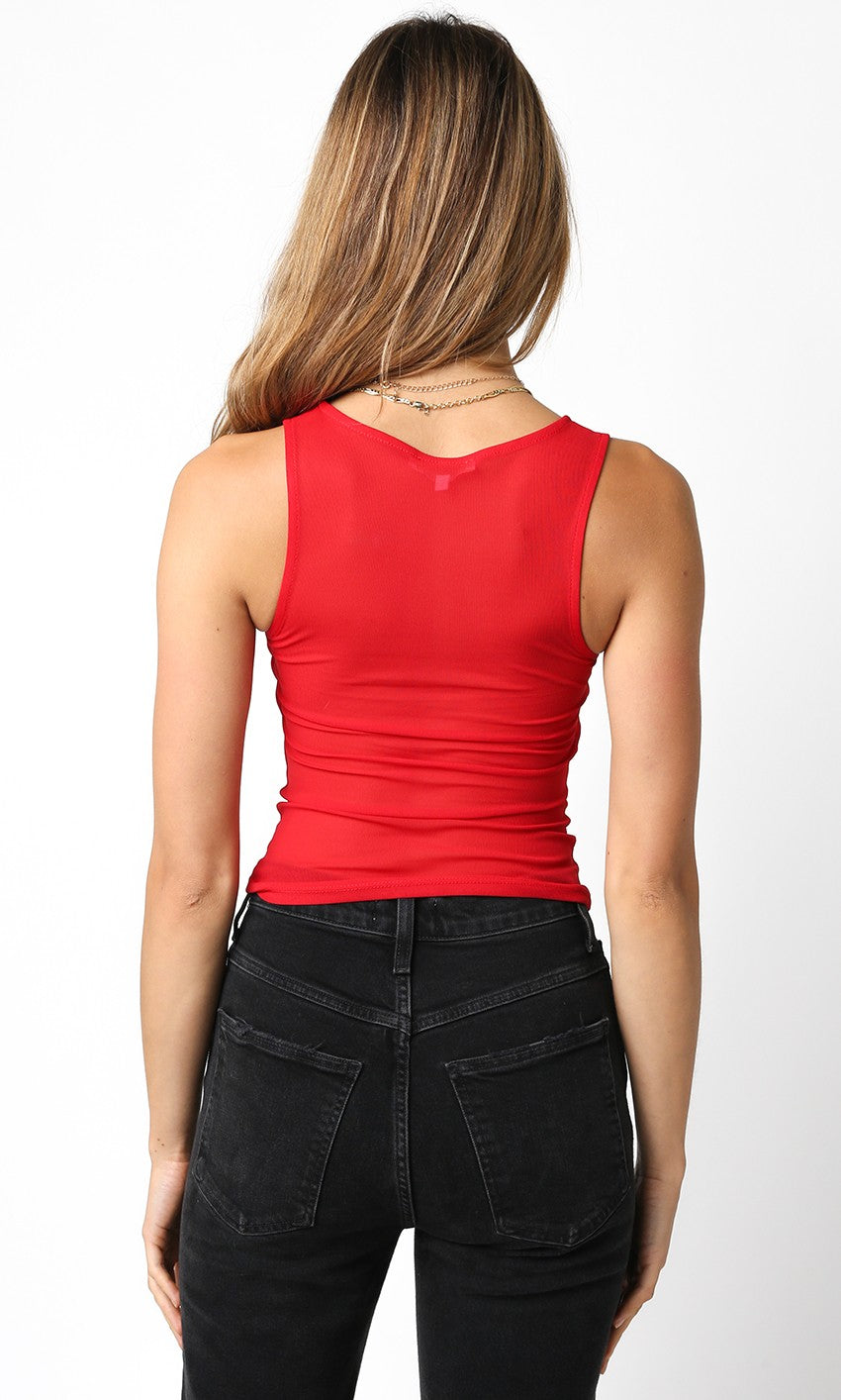 Klum Mesh Top
