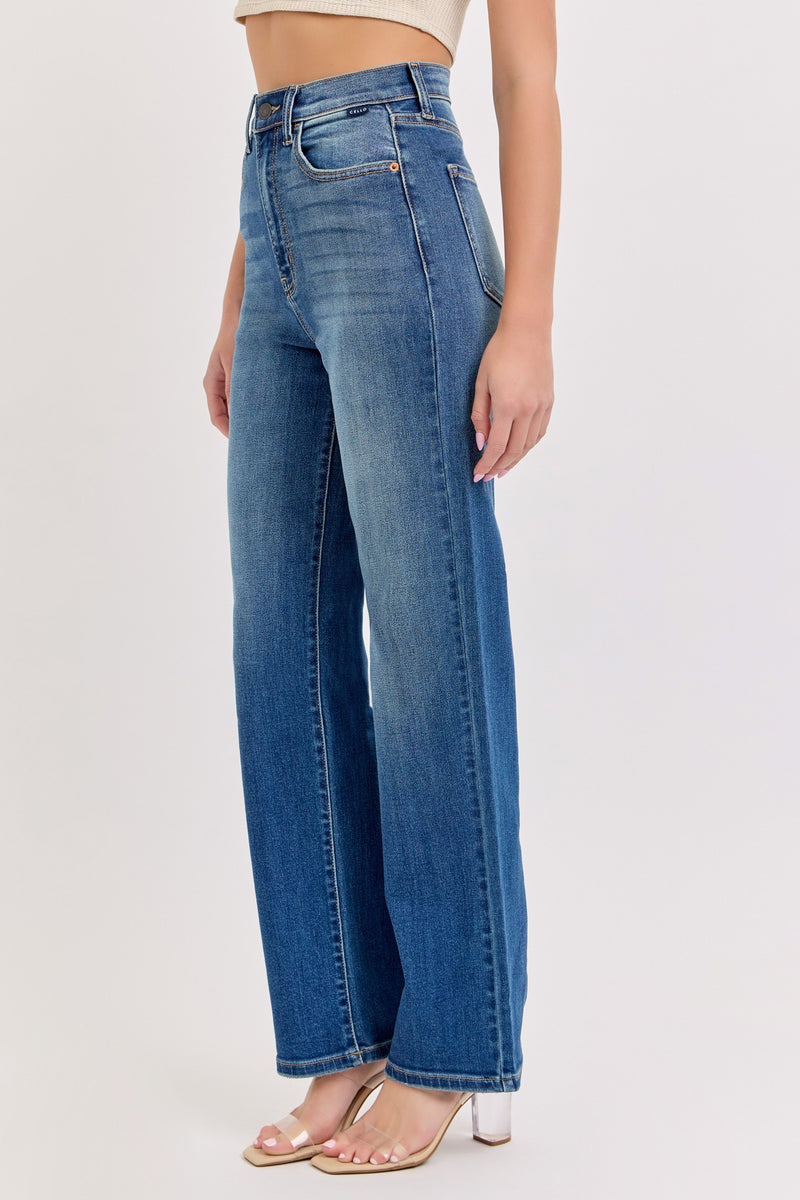 Cello Super High Rise Dad Jean