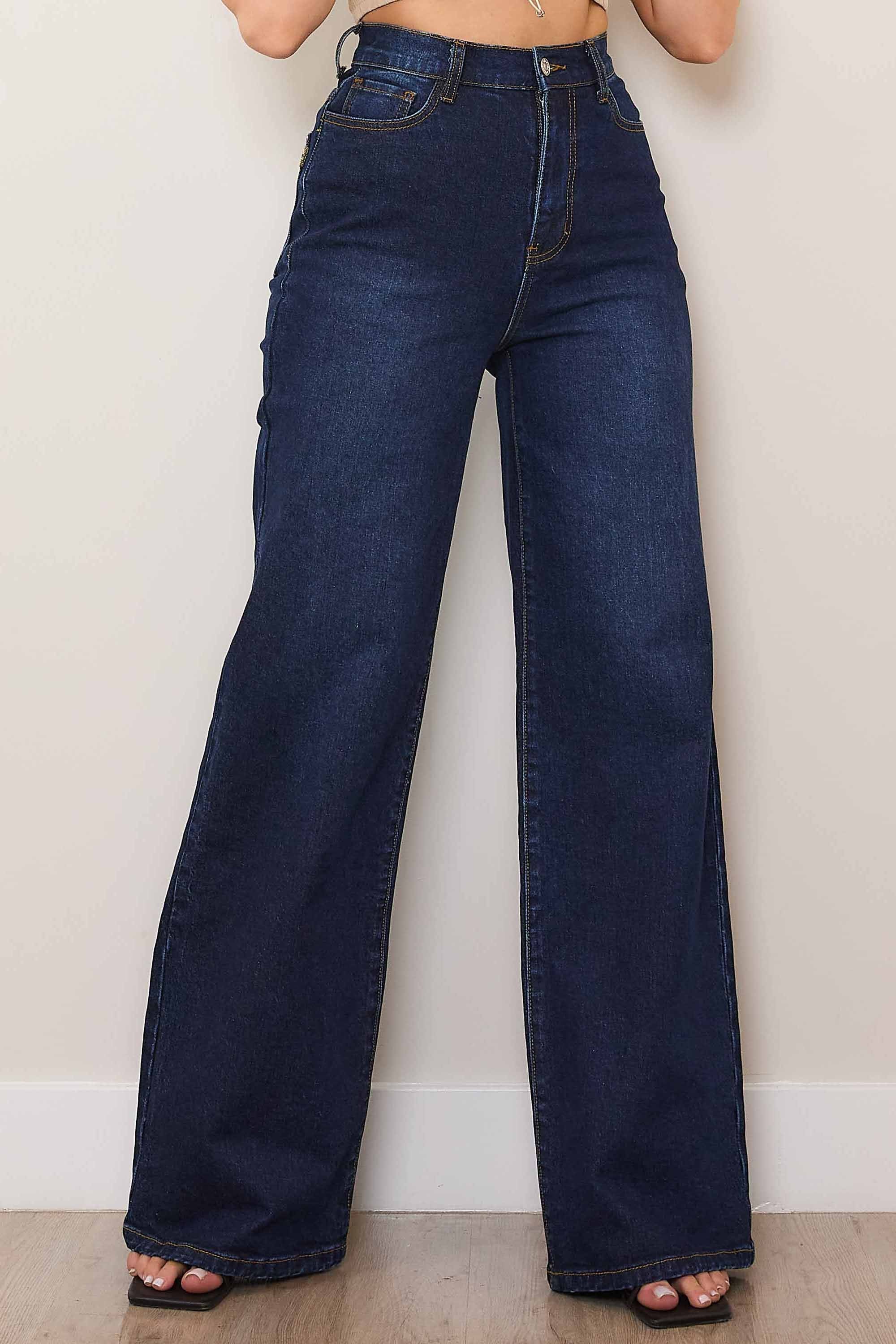 Holly High Rise Wide Leg Jean