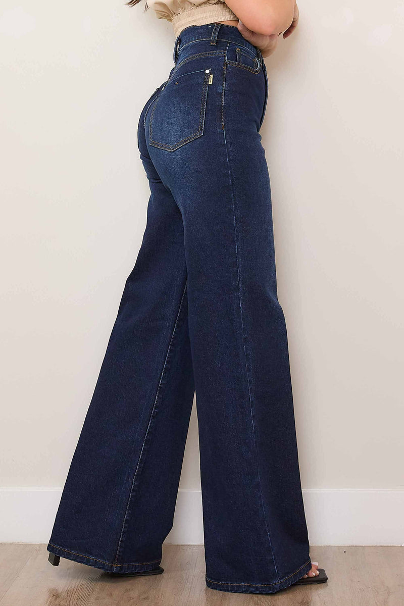Holly High Rise Wide Leg Jean