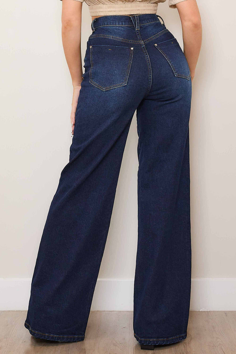 Holly High Rise Wide Leg Jean