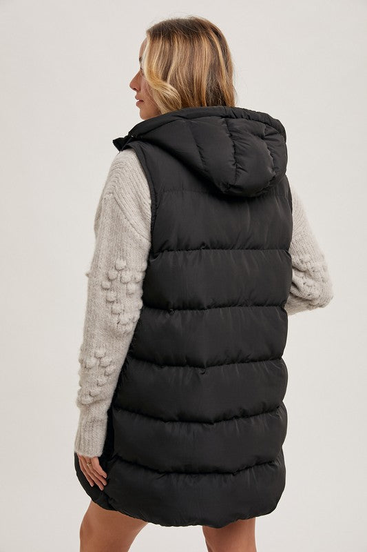 Long Puffer Vest