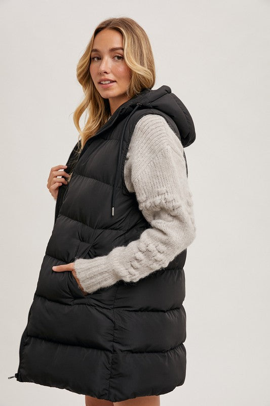 Long Puffer Vest