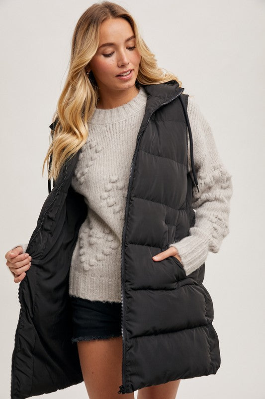 Long Puffer Vest