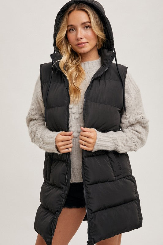 Long Puffer Vest