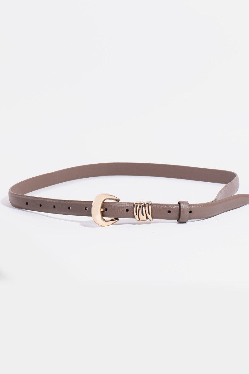 Classy leather belt