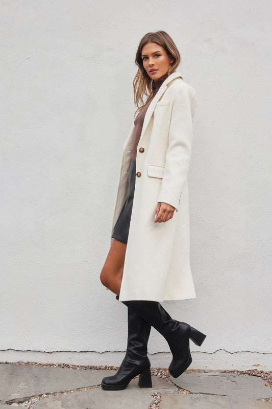 Cozy Long Wool Coat