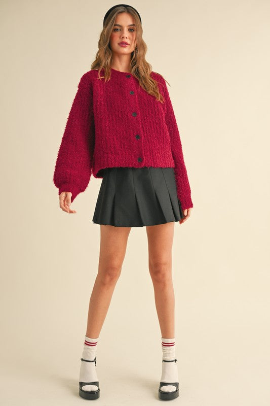 Stella Button Up Sweater Cardigan