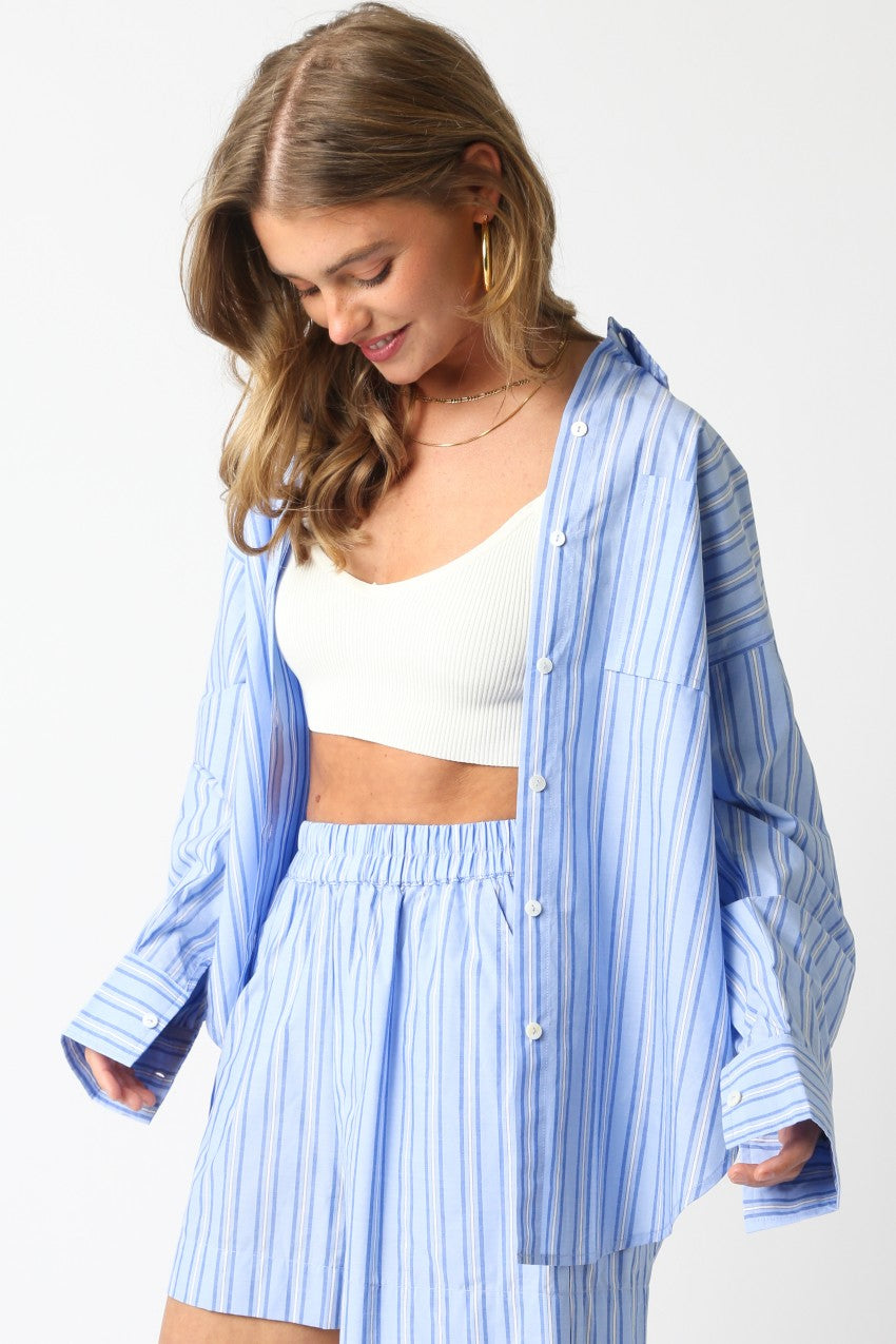 Dahlia Stripe Shirt