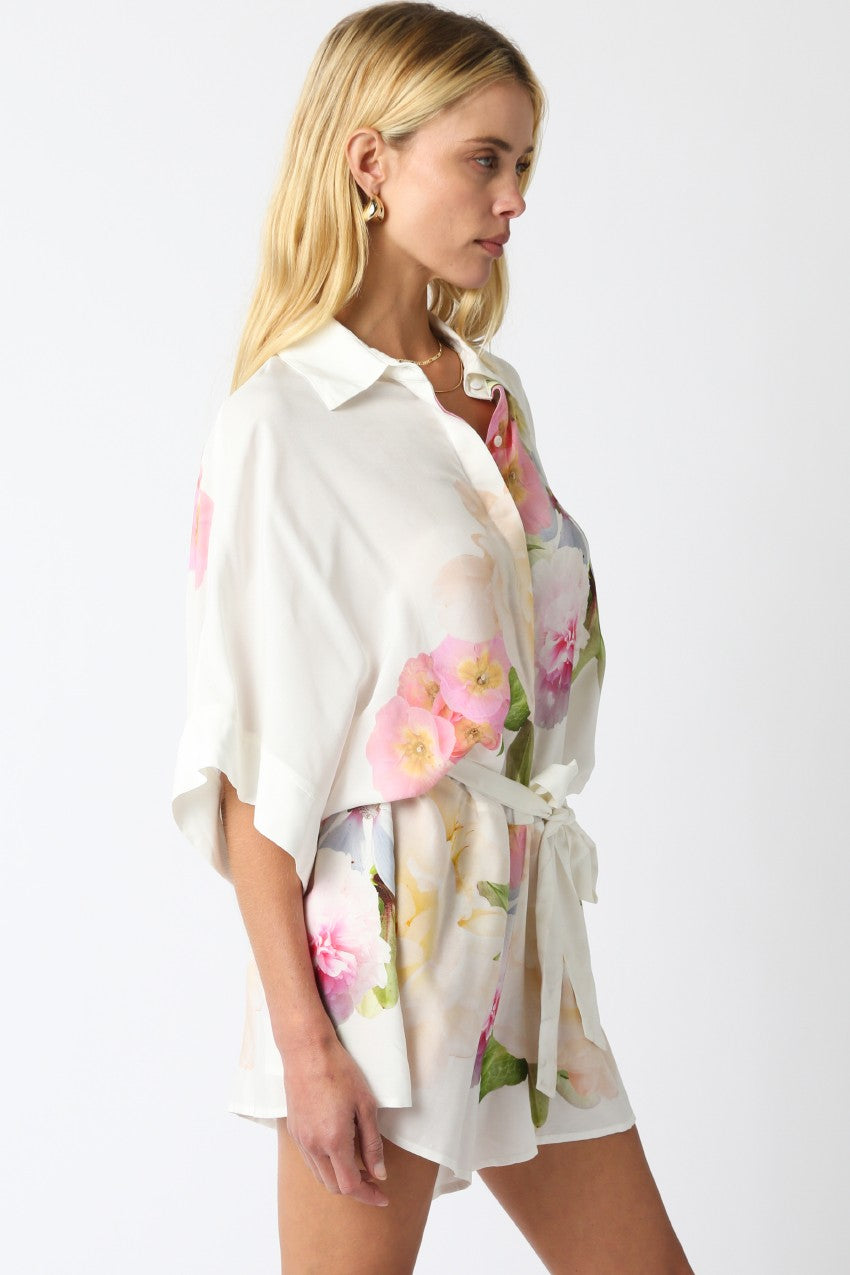 Vivian Floral Romper