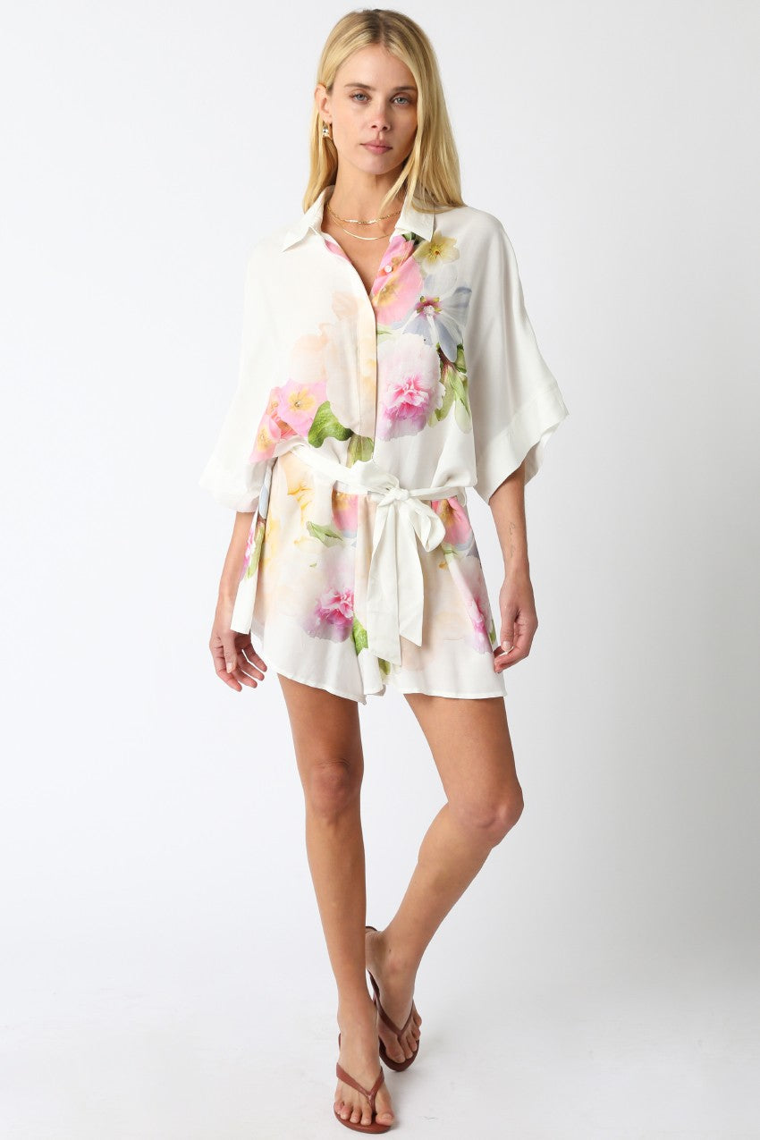 Vivian Floral Romper