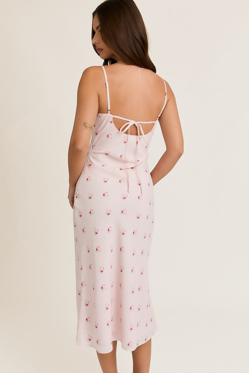 Francesca Floral Midi Dress