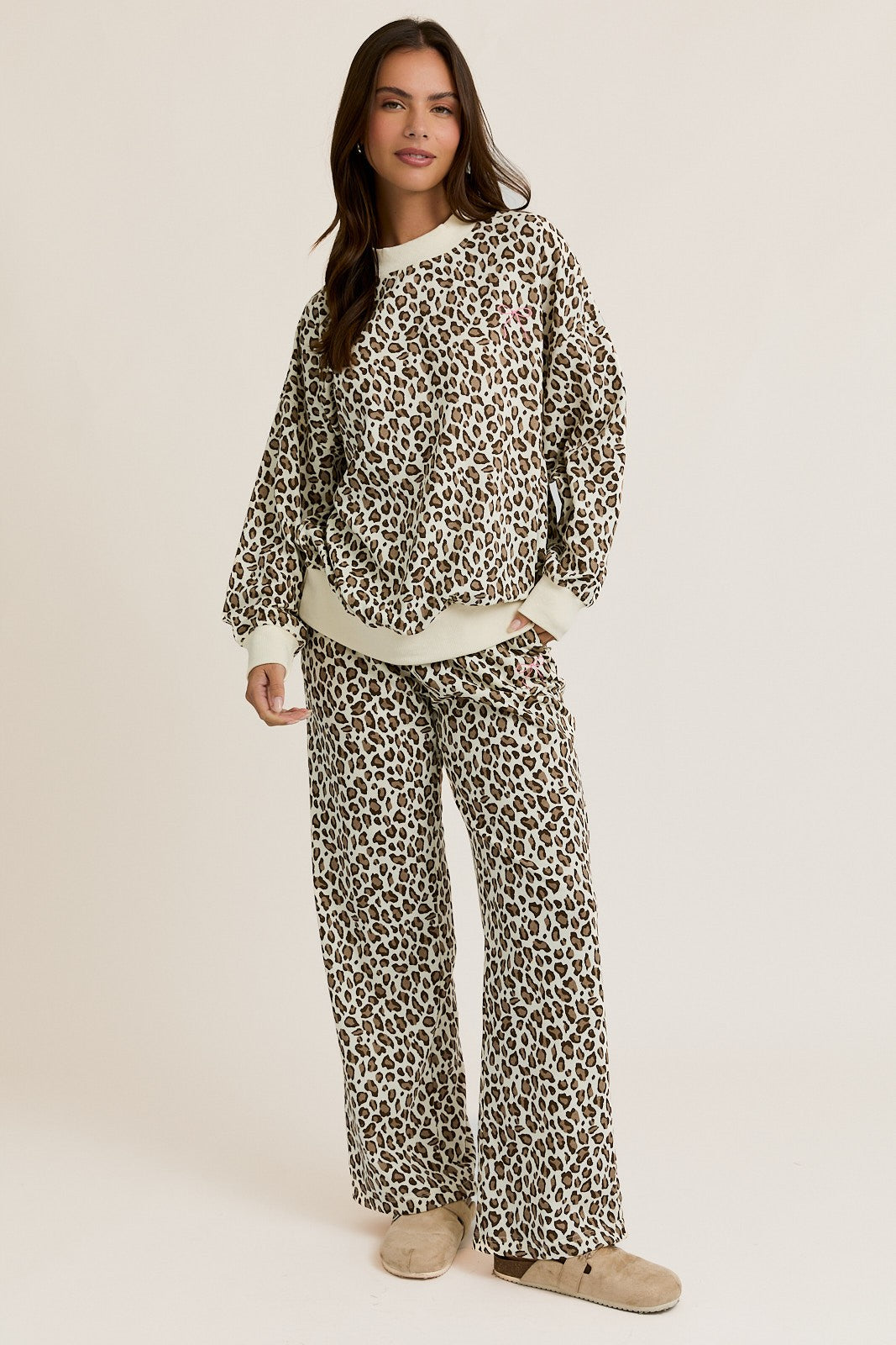 Leopard Sweat-Set