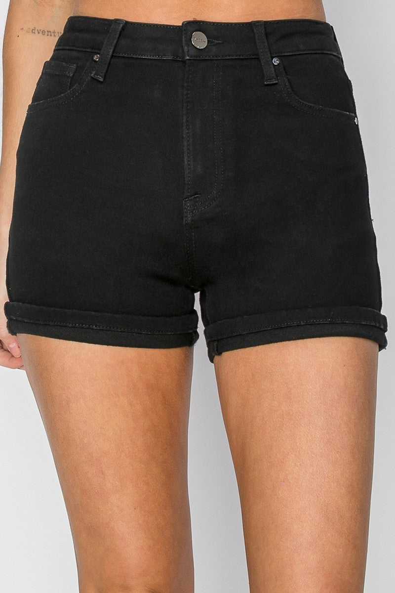 Risen High Rise Cuffed Shorts